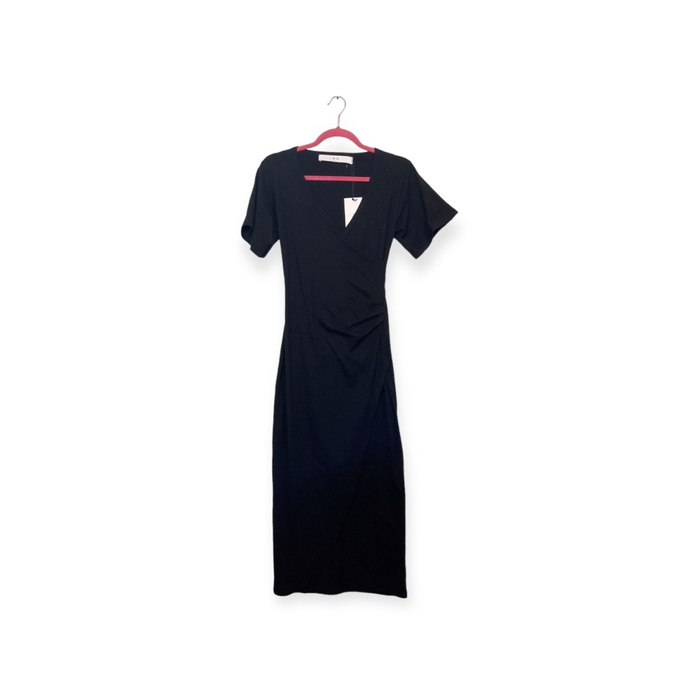 Women’s NWT IRO‎ Paris black, side rouched dress, size small